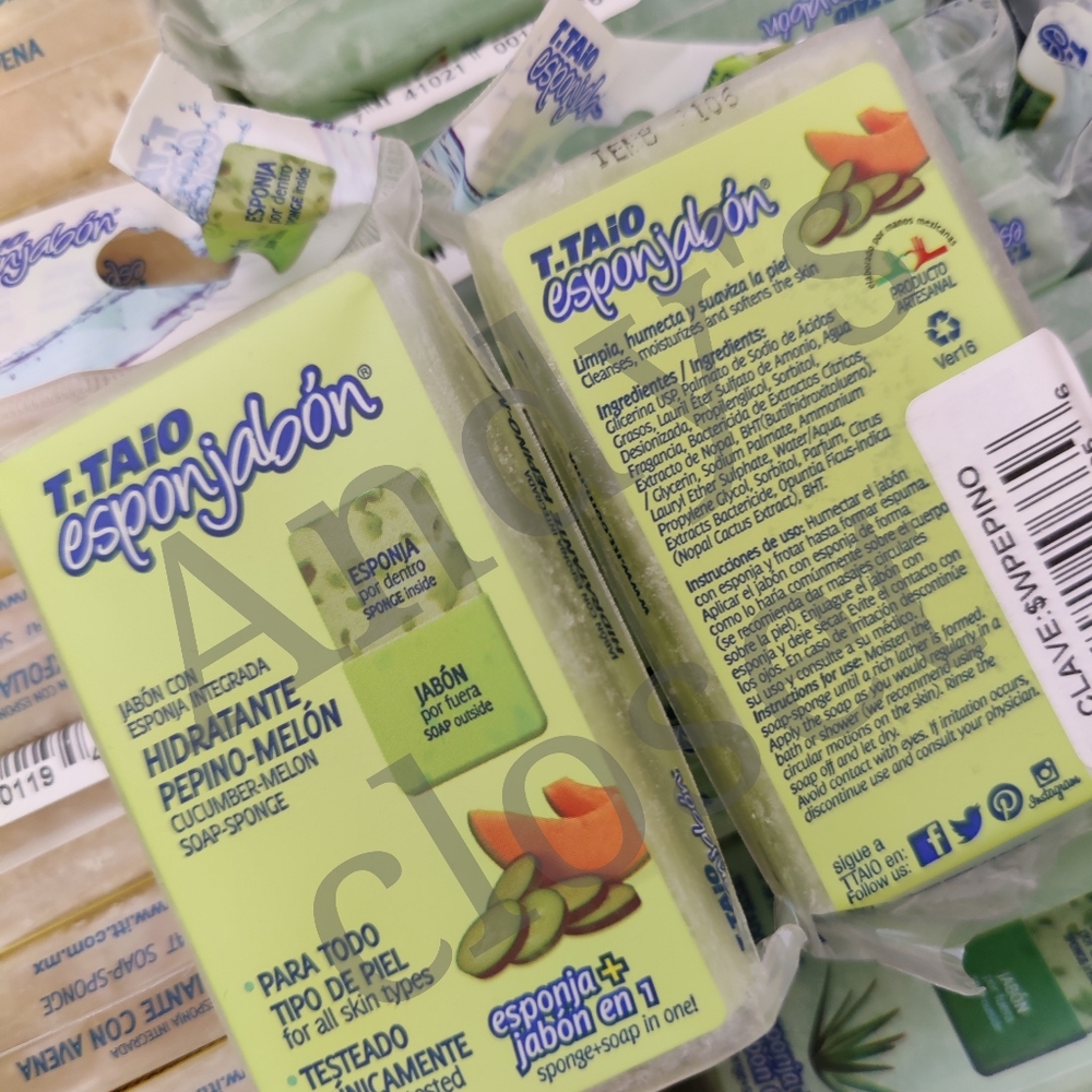 Espojabon Ttaio cucumber and melon soap
